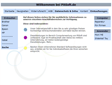 Tablet Screenshot of druckerpatronen-billiger.de